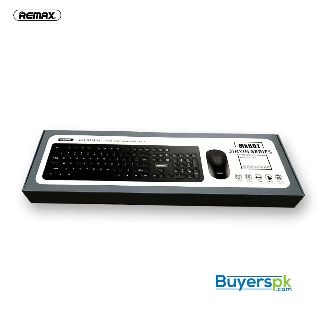 Remax Wireless Keyboard Mouse Combo Mk601 - Price in Pakistan Remax Wireless Keyboard Mouse Combo Mk601 - Price in Pakistan